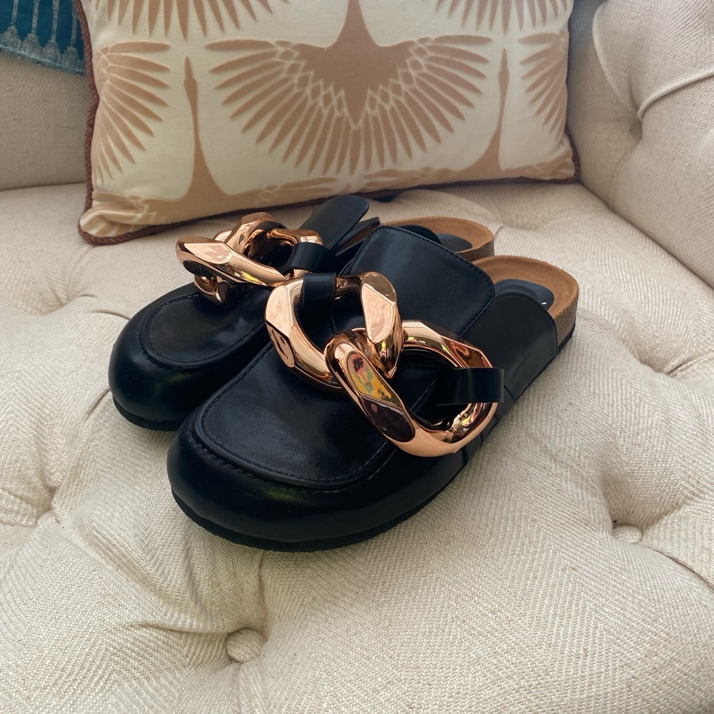 JW Anderson dupe chain clogs